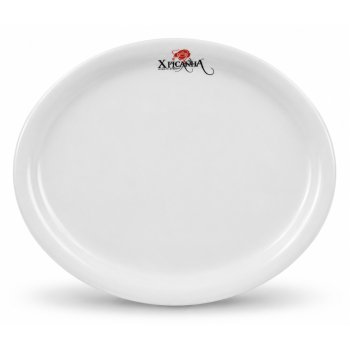 Prato Raso Oval Iguaçu 30 cm